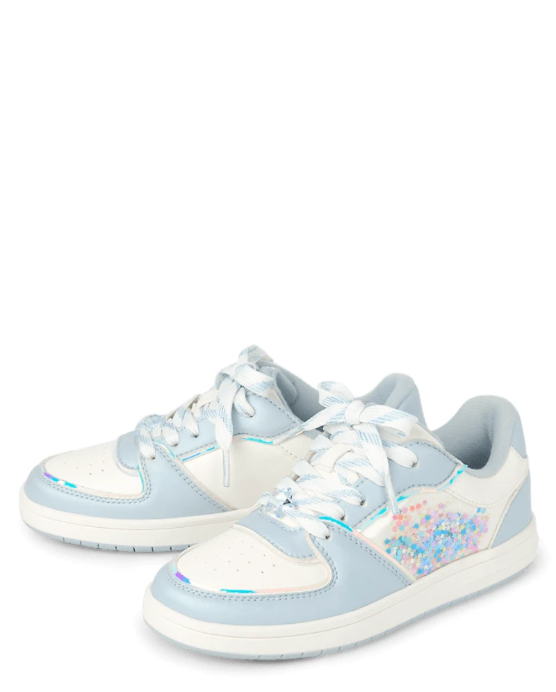 Girls Colorblock Shakey Low Top Sneakers