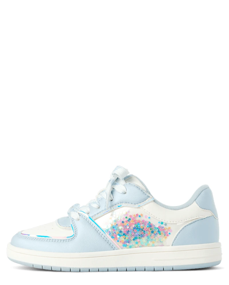 Girls Colorblock Shakey Low Top Sneakers