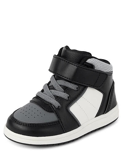 Toddler Boys Colorblock Mid Top Sneakers