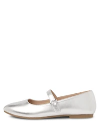 Girls Heart Stud Ballet Flats