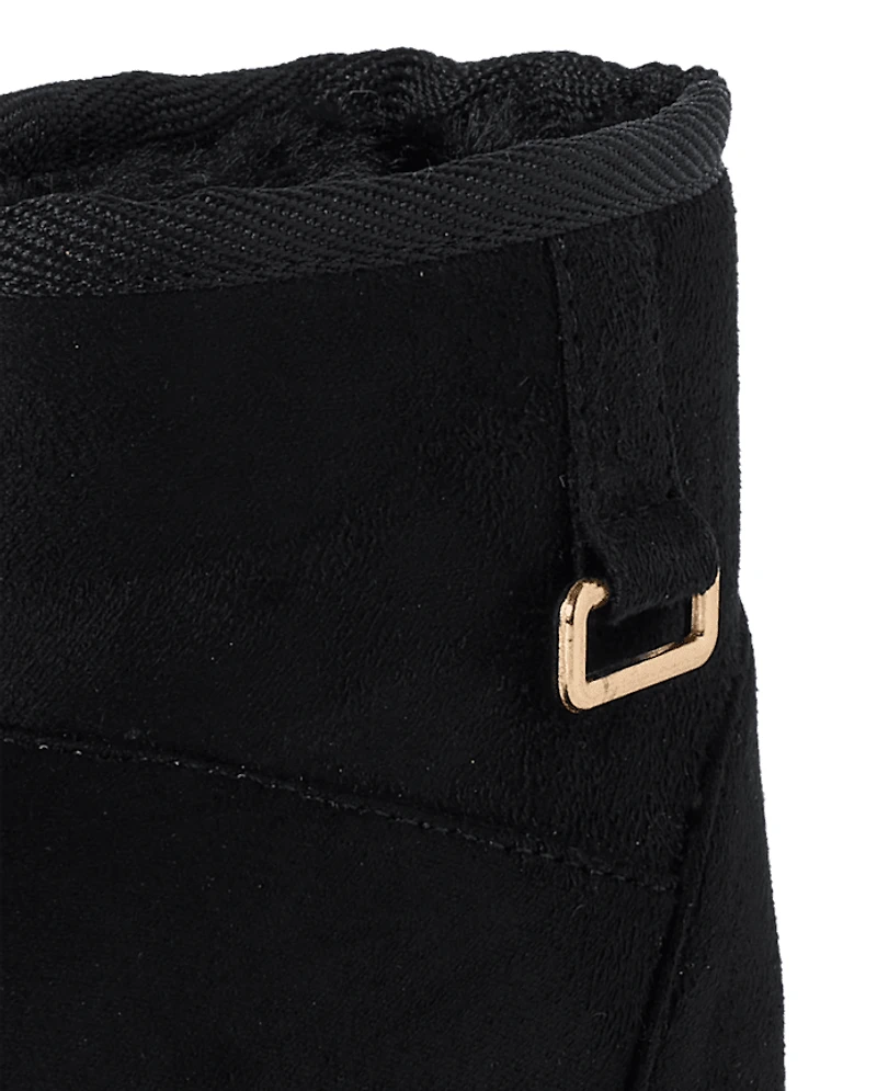 Girls Teddy Boots