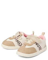 Baby Girls First Steps Colorblock Low Top Sneakers