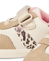 Baby Girls First Steps Colorblock Low Top Sneakers