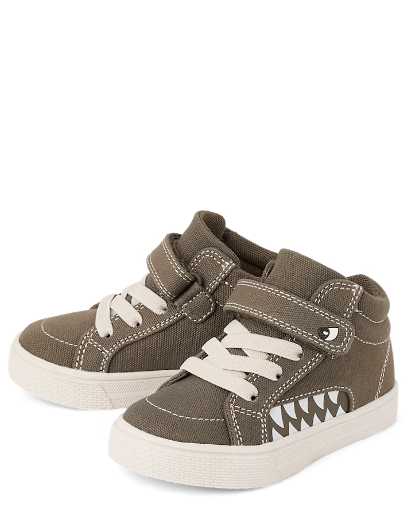 Toddler Boys Dino Mid Top Sneakers