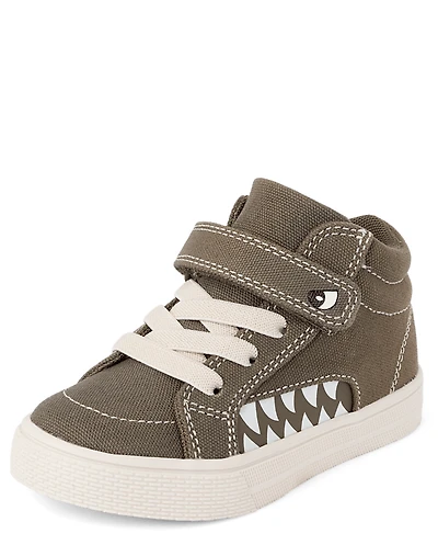 Toddler Boys Dino Mid Top Sneakers