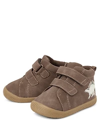 Baby and Toddler Boys Dino First Steps Sneakers