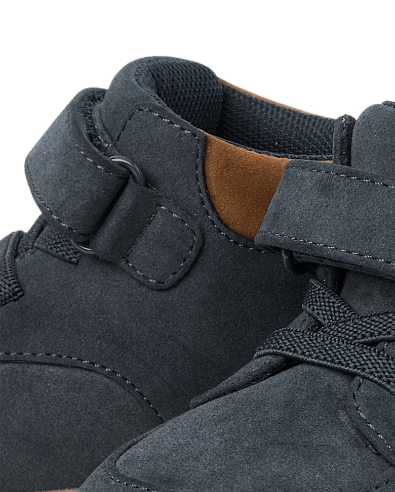 Baby Boys First Steps High Top Boots