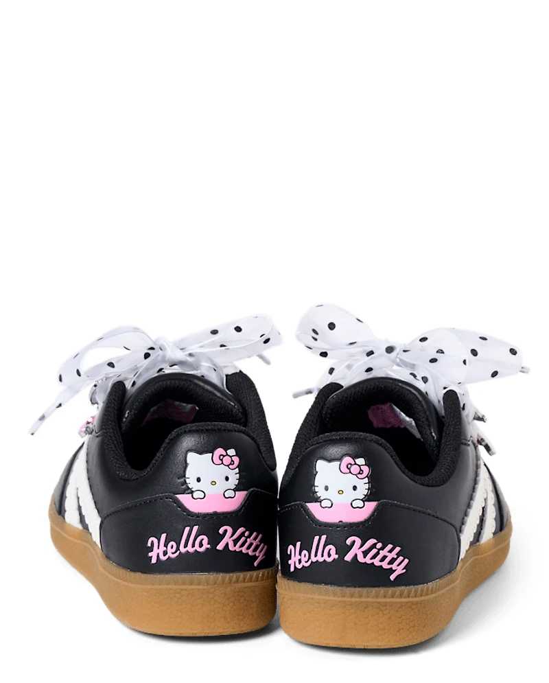 Girls Hello Kitty® Scalloped Low Top Sneakers