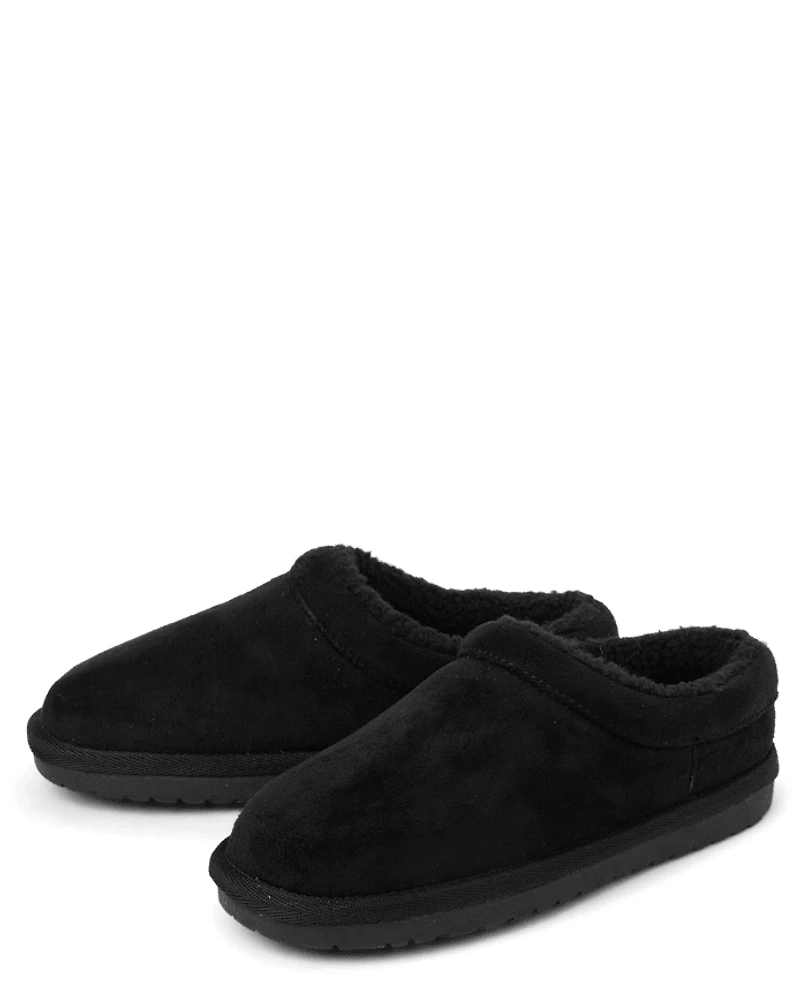 Boys Teddy Slip Ons