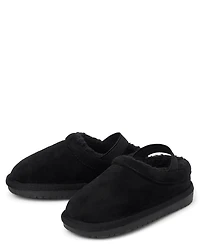 Toddler Boys Teddy Slip Ons