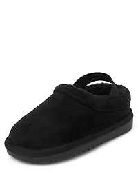 Toddler Boys Teddy Slip Ons