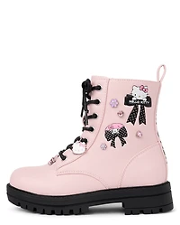 Bottes de combat cloutées Hello Kitty® et ses amis pour filles