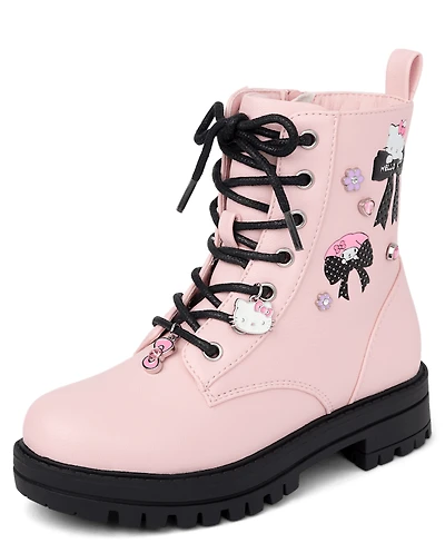 Bottes de combat cloutées Hello Kitty® et ses amis pour filles