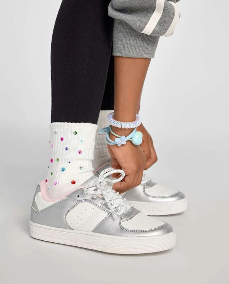 Girls Colorblock Low Top Sneakers