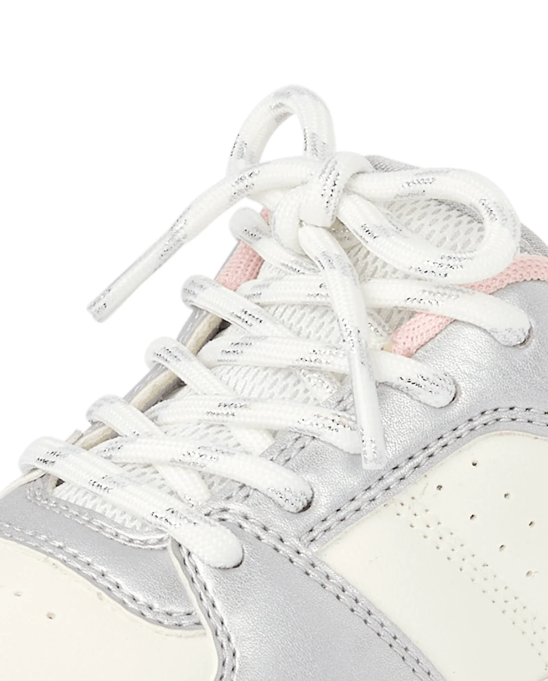 Girls Colorblock Low Top Sneakers