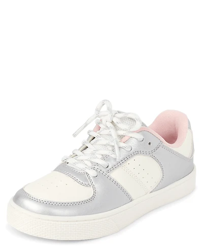 Girls Colorblock Low Top Sneakers