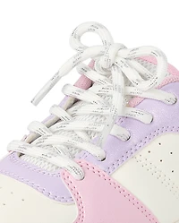 Girls Colorblock Low Top Sneakers