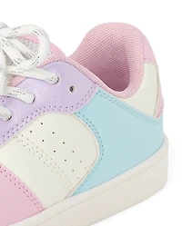 Girls Colorblock Low Top Sneakers