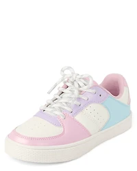 Girls Colorblock Low Top Sneakers