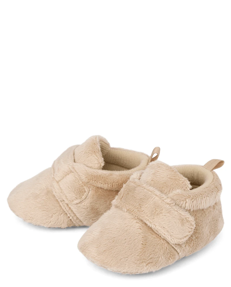 Baby Boys Faux Fur Booties