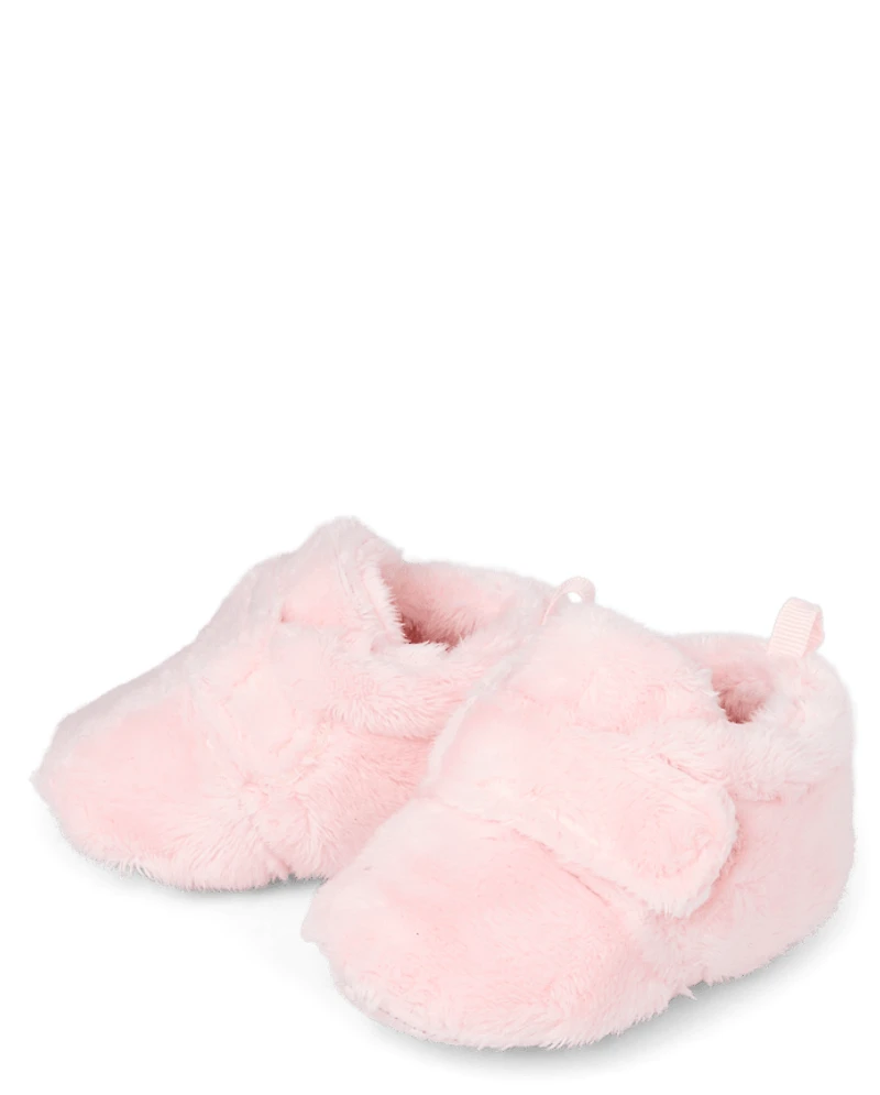 Baby Girls Faux Fur Booties