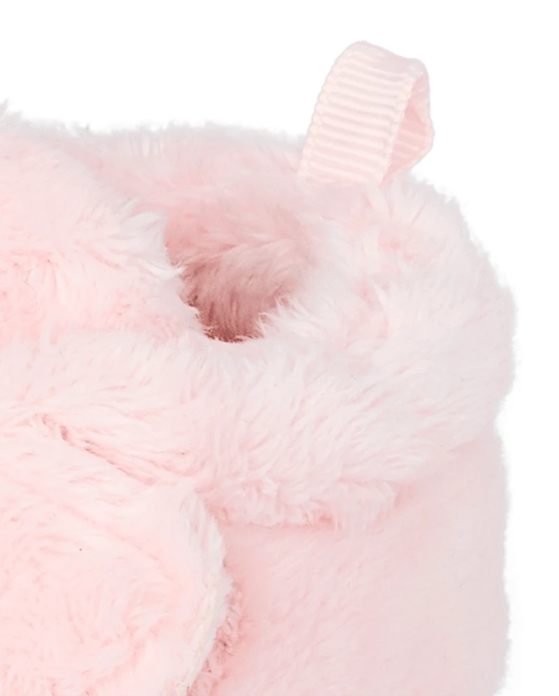 Baby Girls Faux Fur Booties