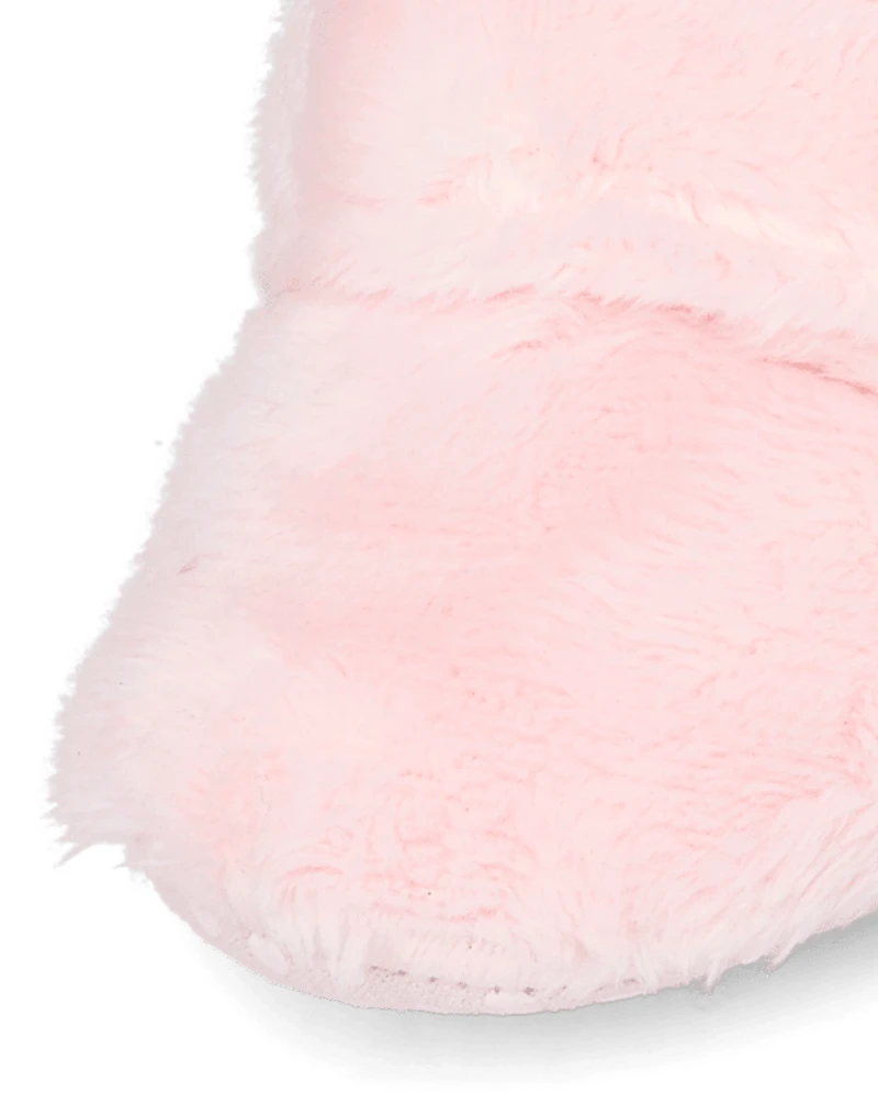 Baby Girls Faux Fur Booties