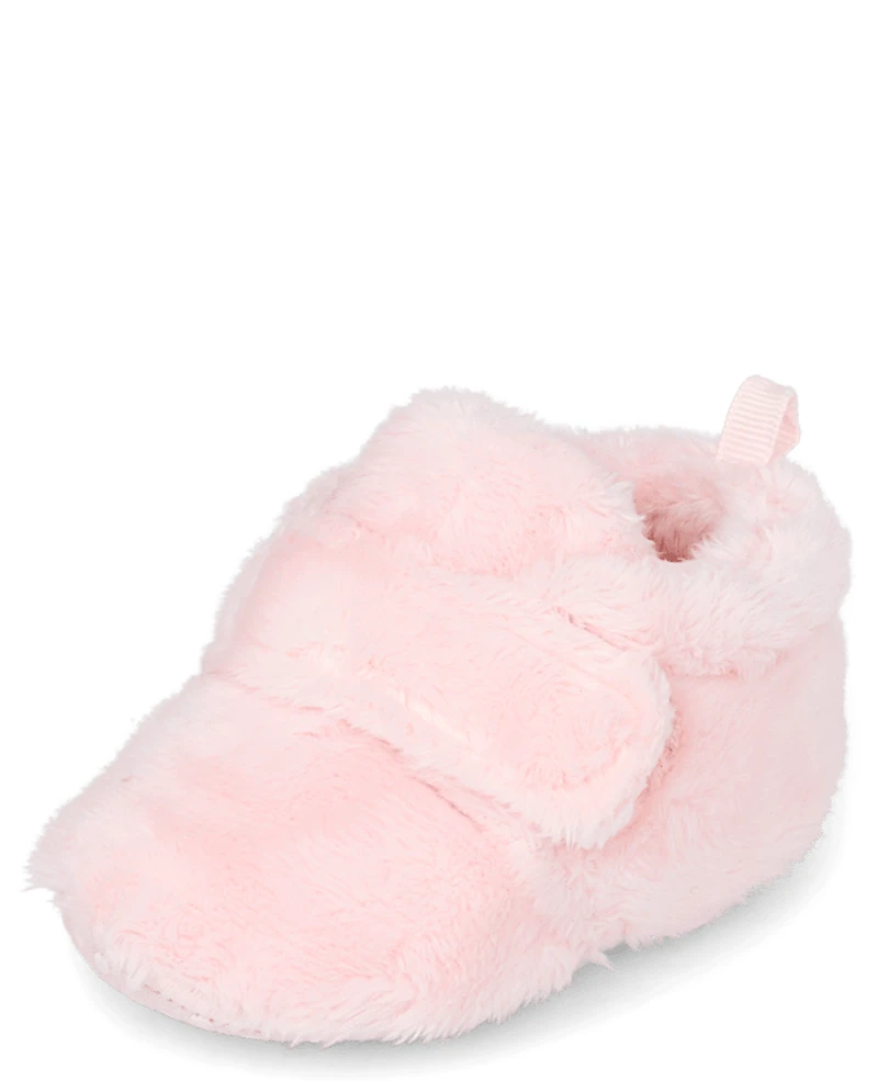 Baby Girls Faux Fur Booties