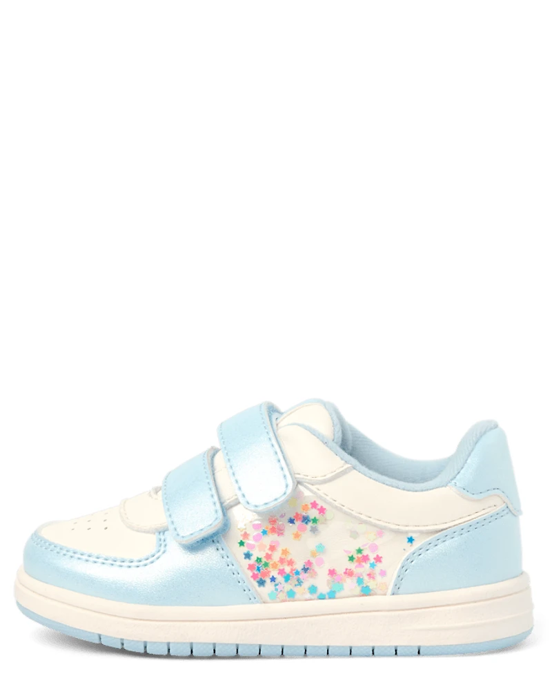 Toddler Girls Colorblock Shakey Low Top Sneakers