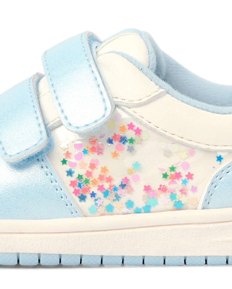 Toddler Girls Colorblock Shakey Low Top Sneakers