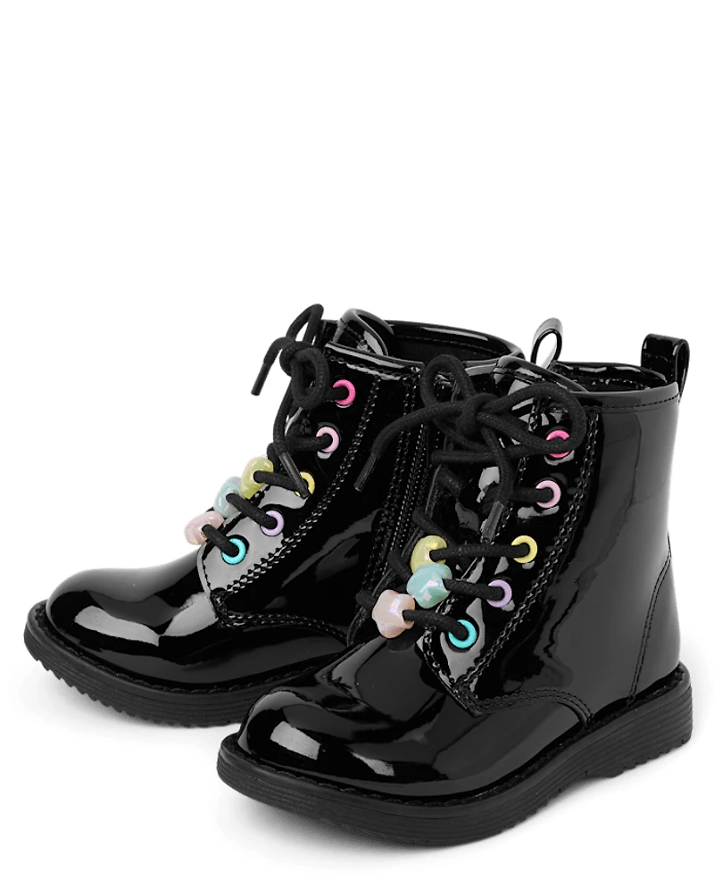 Toddler Girls Beaded Boots