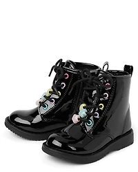 Toddler Girls Beaded Boots