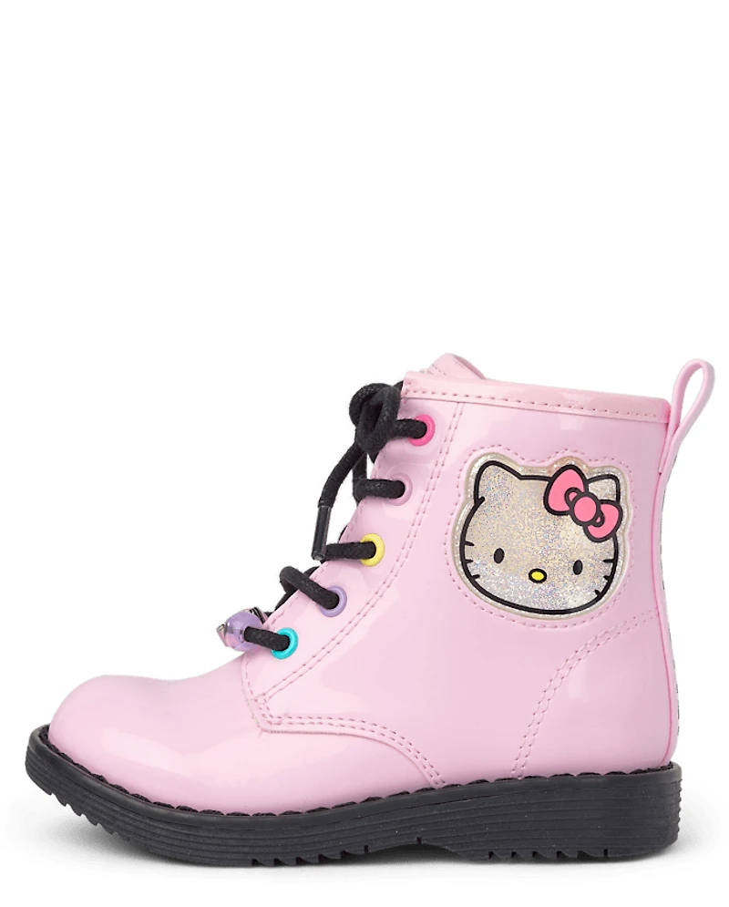 Toddler Girls Hello Kitty® Shakey Combat Boots
