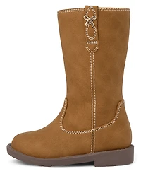 Toddler Girls Tall Charm Boots