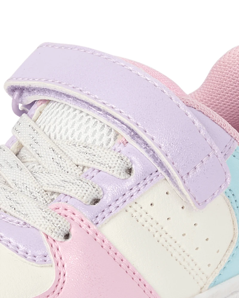 Toddler Girls Colorblock Low Top Sneakers