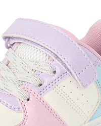 Toddler Girls Colorblock Low Top Sneakers
