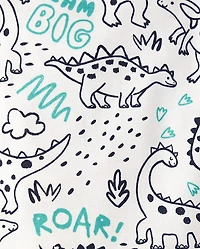 Baby And Toddler Dino Snug Fit Cotton Footed One Piece Pajamas