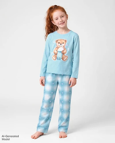 Girls Bear Pajamas