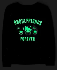 Girls Hello Kitty® And Friends Glow Halloween Snug Fit Cotton Pajamas