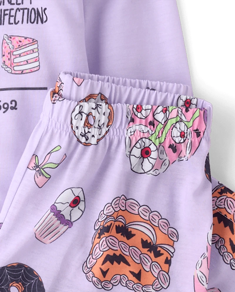Girls Halloween Baking Pajamas