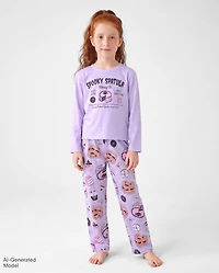 Girls Halloween Baking Pajamas