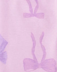 Baby And Toddler Girls Bear Snug Fit Cotton Pajamas