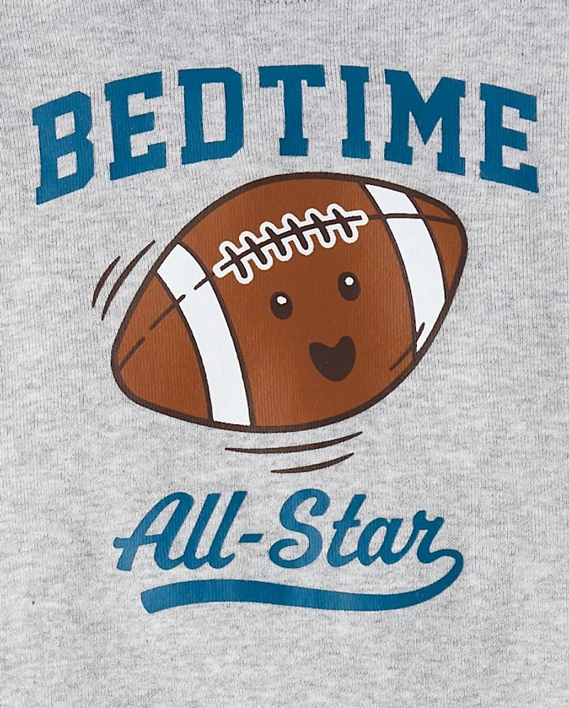 Baby And Toddler Boys Sports Snug Fit Cotton Pajamas