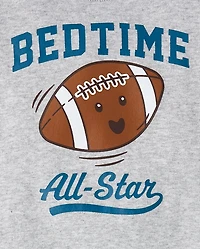 Baby And Toddler Boys Sports Snug Fit Cotton Pajamas