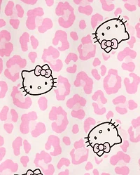 Toddler Girls Hello Kitty® Leopard Snug Fit Cotton Pajamas