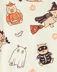 Pyjama en coton ajusté pour enfants, motif capybara, Halloween