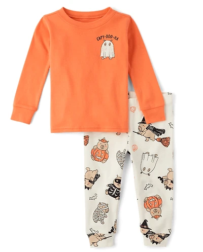 Baby And Toddler Halloween Capybara Snug Fit Cotton Pajamas