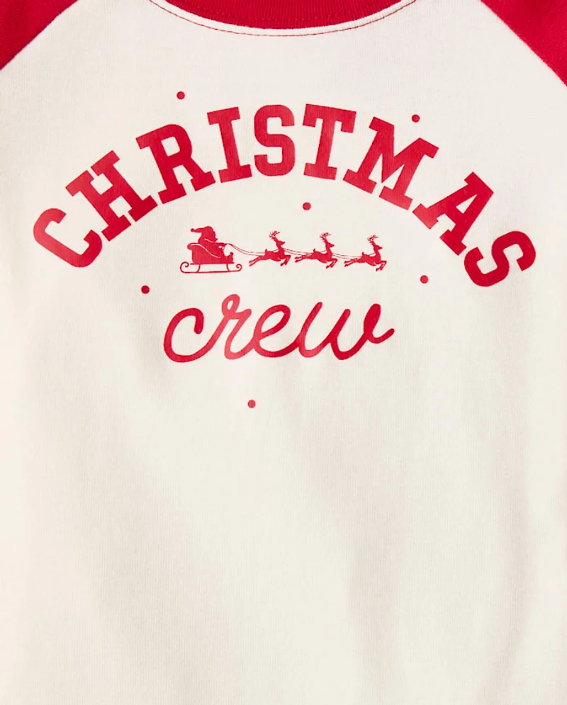 Pyjamas de Noël assortis pour enfants et famille, en coton polaire douce