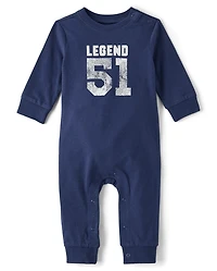 Baby Boys Varsity Romper 2-Pack