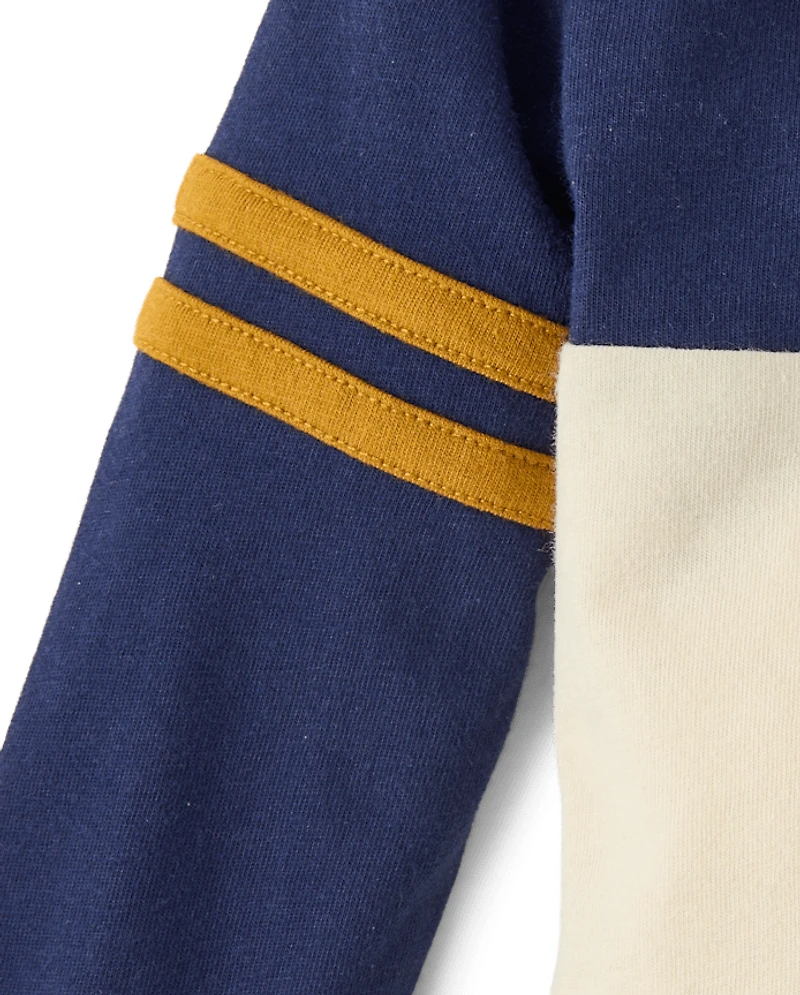 Baby Boys Varsity Stripe 2-Piece Playwear Set